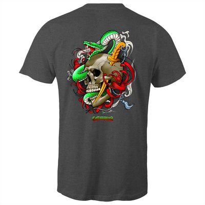 SNAKE - Mens T-Shirt - BACK PRINT