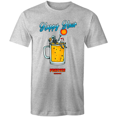 IS IT STILL HAPPY HOUR? - Mens T-Shirt - FRONT PRINT