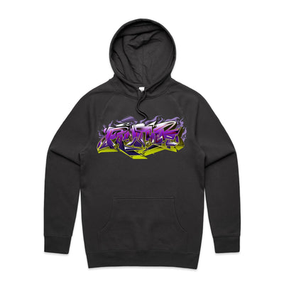 PANTHER (R) - Mens Pocket Hoodie - FRONT PRINT