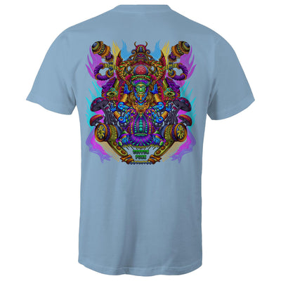 MAGIC SHROOM GOD  - Mens T-Shirt - BACK PRINT