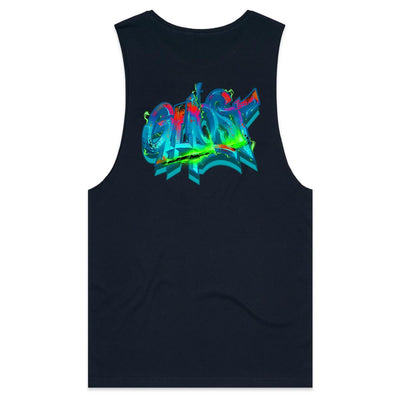 GHOST - Mens Sleeveless T-Shirt - BACK PRINT