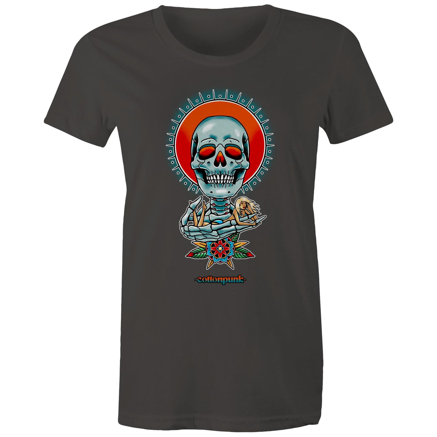 HAVE A NICE DEATH (W) - Womens T-Shirt - FRONT PRINT