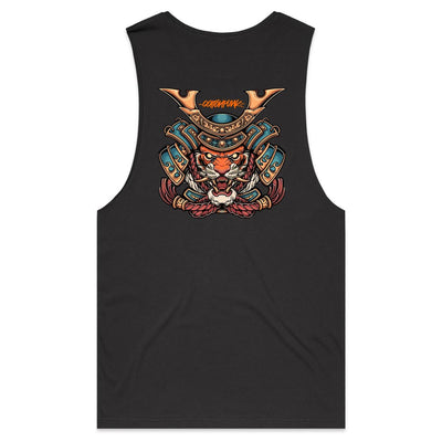 SPIRIT TIGER - Mens Sleeveless T-Shirt - BACK PRINT