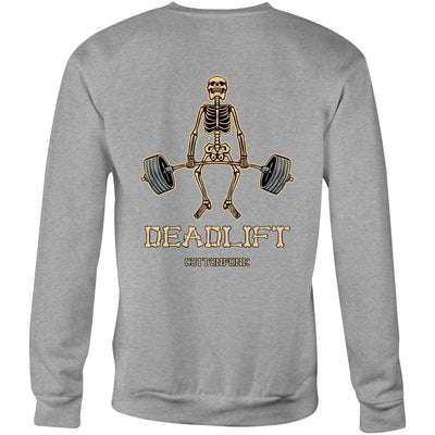 DEADLIFT - Mens Sweatshirt - BACK PRINT