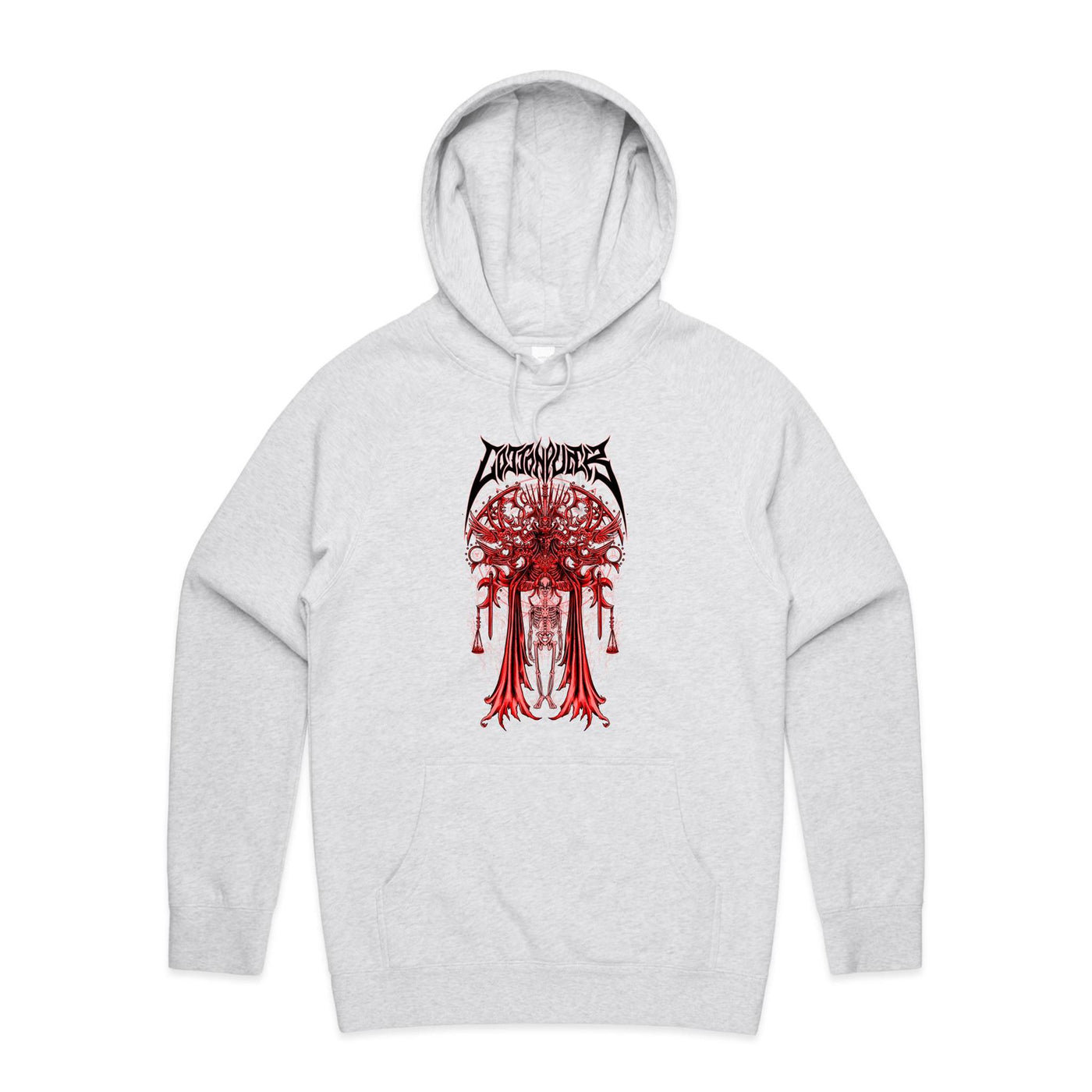 HELLEVATION - Mens Pocket Hoodie - FRONT PRINT