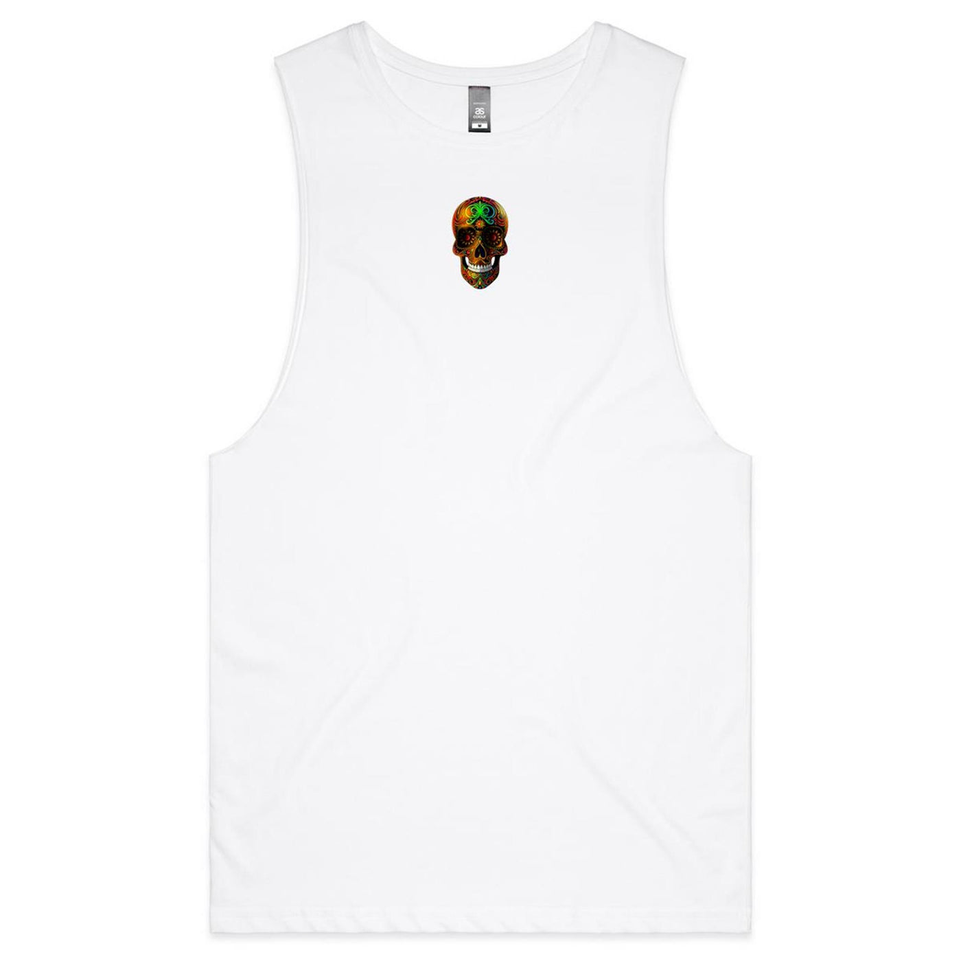 DEATH BY SUNSET - Mens Sleeveless T-Shirt - BACK PRINT