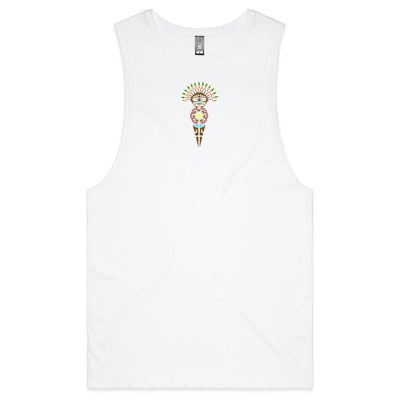 PAINKILLA - Mens Sleeveless T-Shirt - BACK PRINT