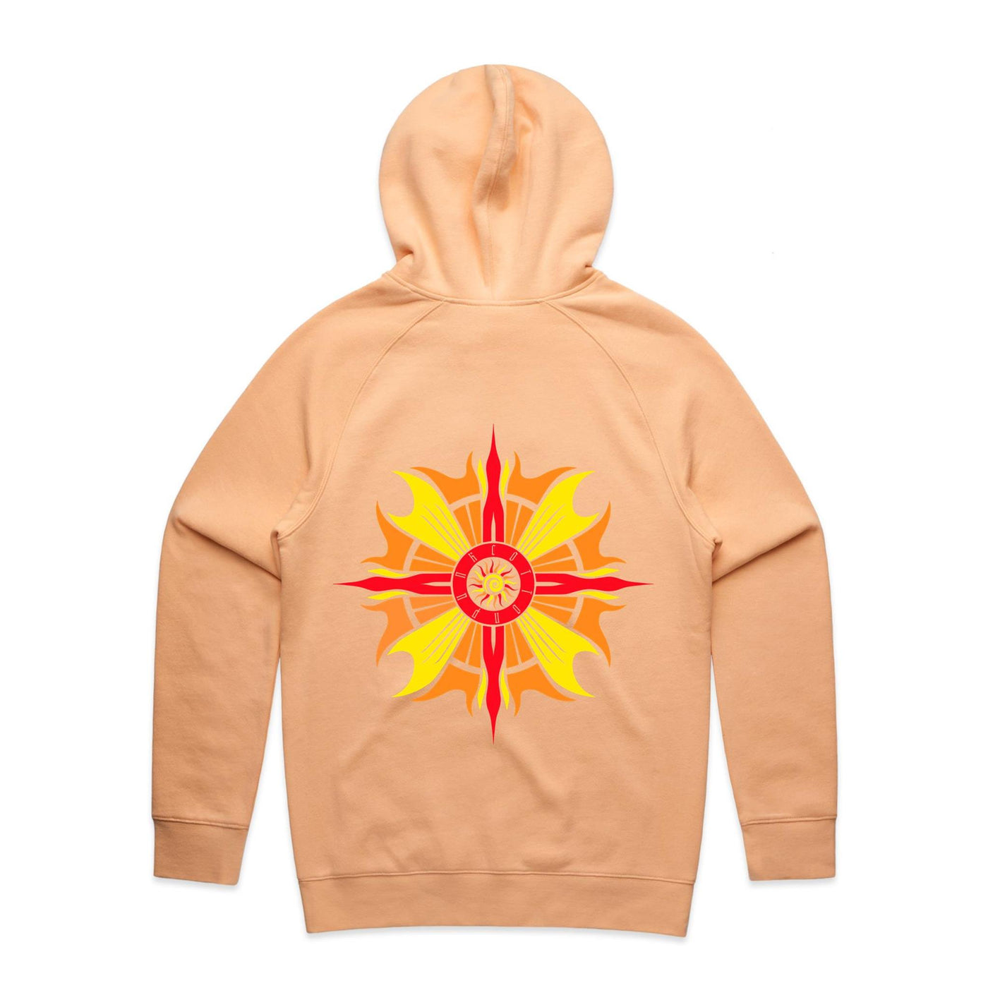 SUNDANCE II - Mens Pocket Hoodie - BACK PRINT