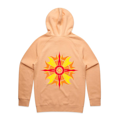 SUNDANCE II - Mens Pocket Hoodie - BACK PRINT