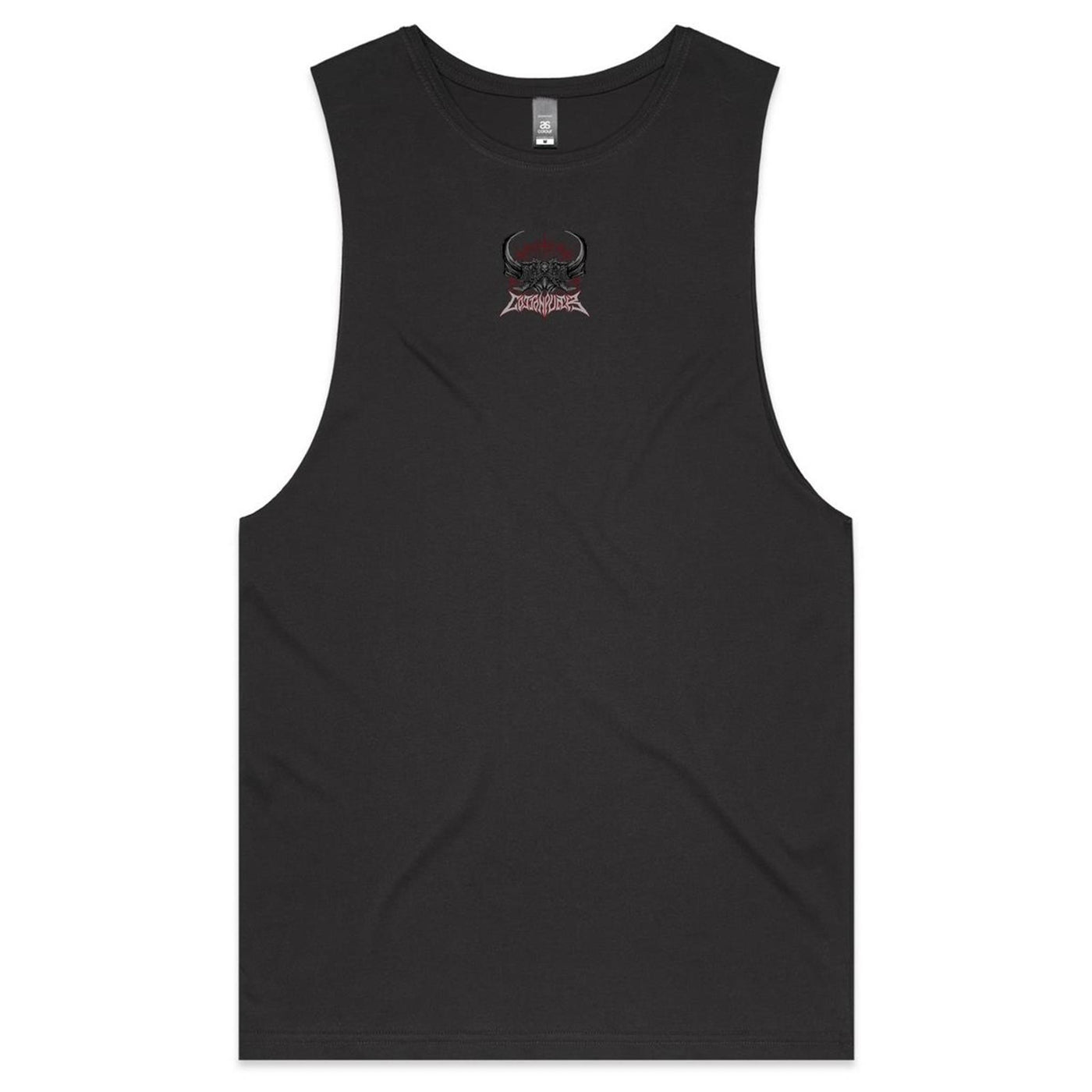 BLACK MAGIC - Mens Sleeveless T-Shirt - BACK PRINT