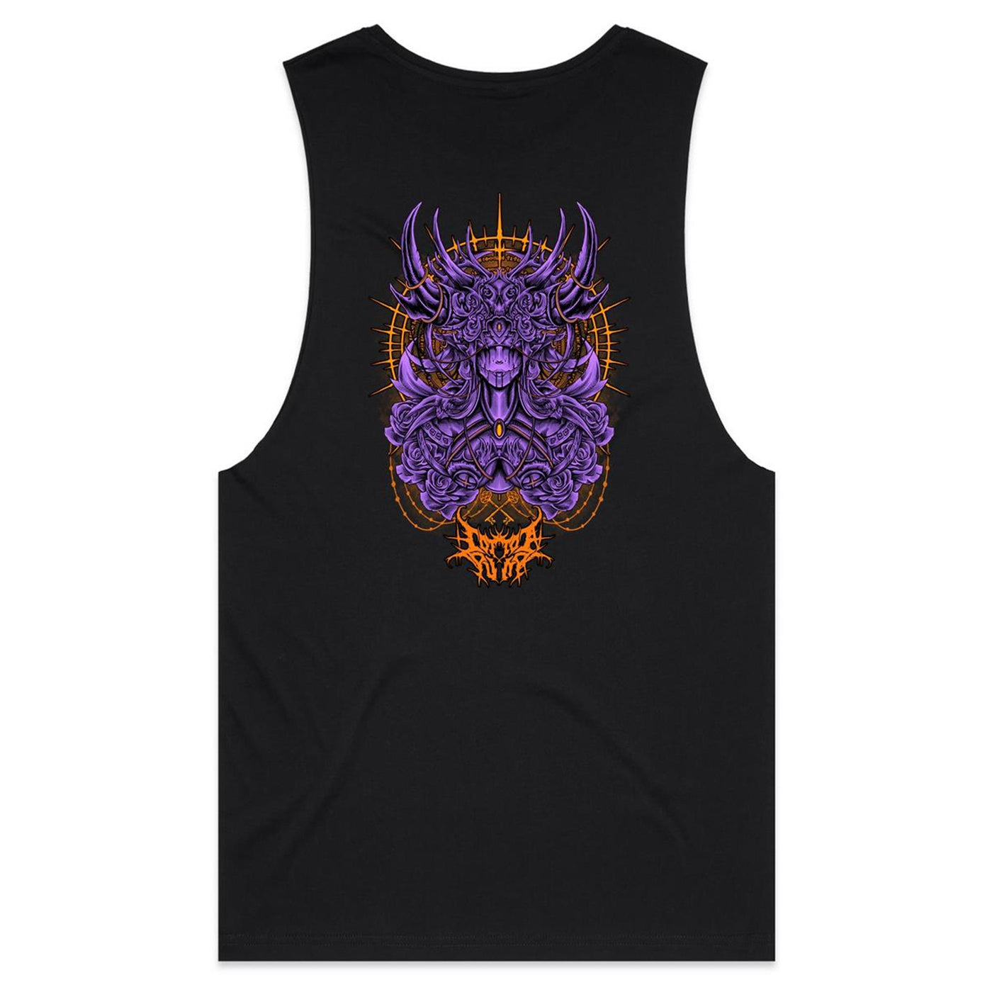 KEYMASTER III - Mens Sleeveless T-Shirt - BACK PRINT