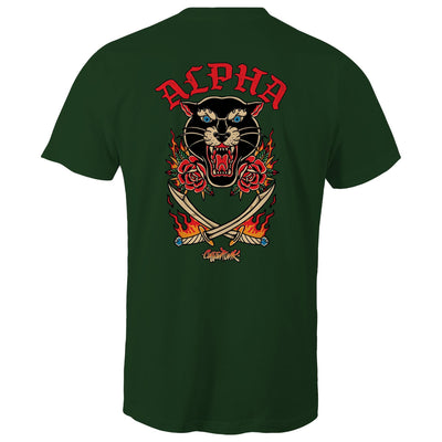 ALPHA - Mens T-Shirt - BACK PRINT