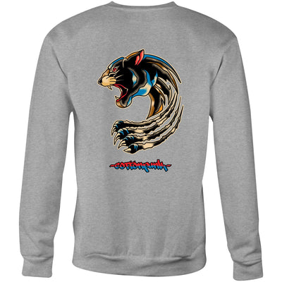 PANTHER (RT) - Mens Sweatshirt - BACK PRINT