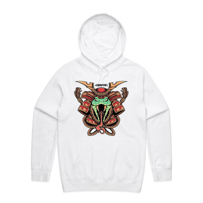 SPIRIT SNAKE - Mens Pocket Hoodie - FRONT PRINT