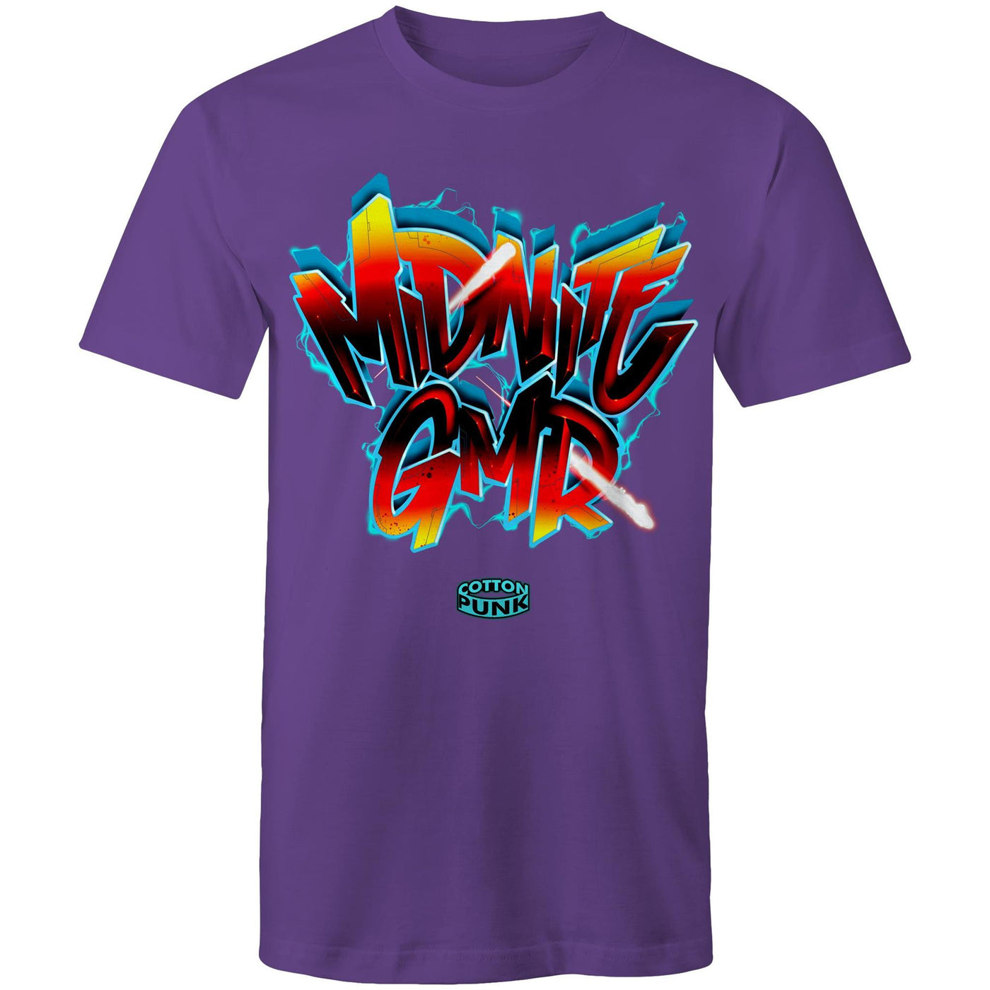 MIDNITE GMR - Mens T-Shirt - FRONT PRINT