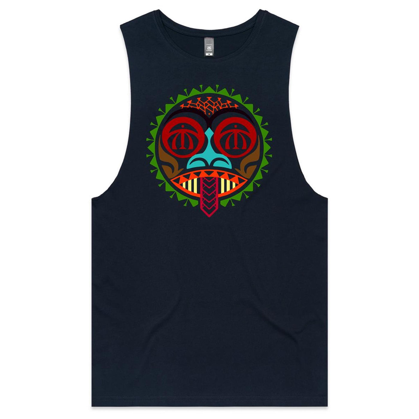 SYCHO (R) - Mens Sleeveless T-Shirt - FRONT PRINT