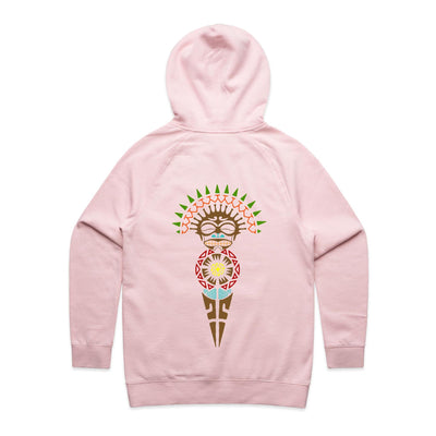 PAINKILLA (W) - Womens Pocket Hoodie - BACK PRINT