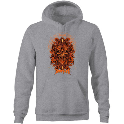 DEATHMOTH III - Mens Pocket Hoodie - FRONT PRINT