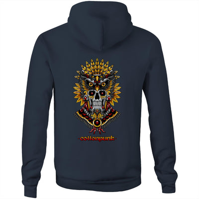 PRAY TO YOUR GODS - Mens Pocket Hoodie - BACK PRINT