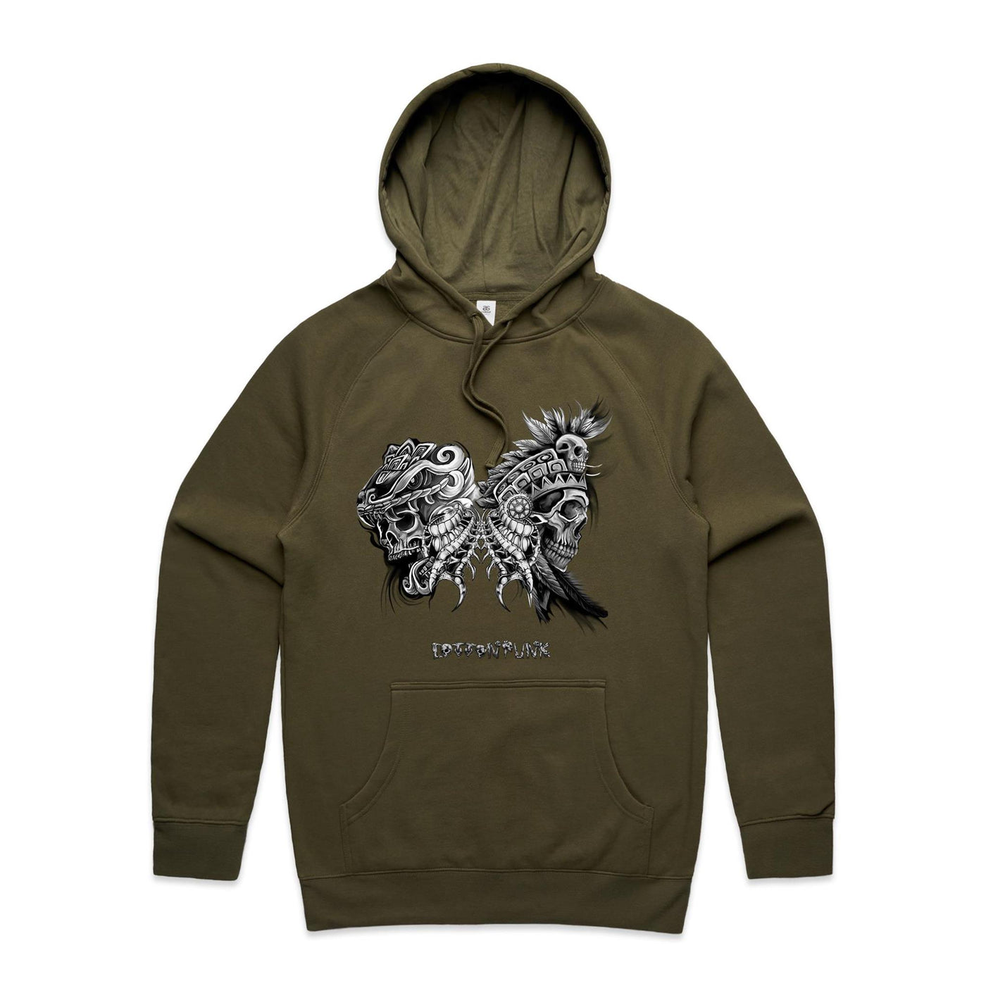 RITUAL II - Mens Pocket Hoodie - FRONT PRINT