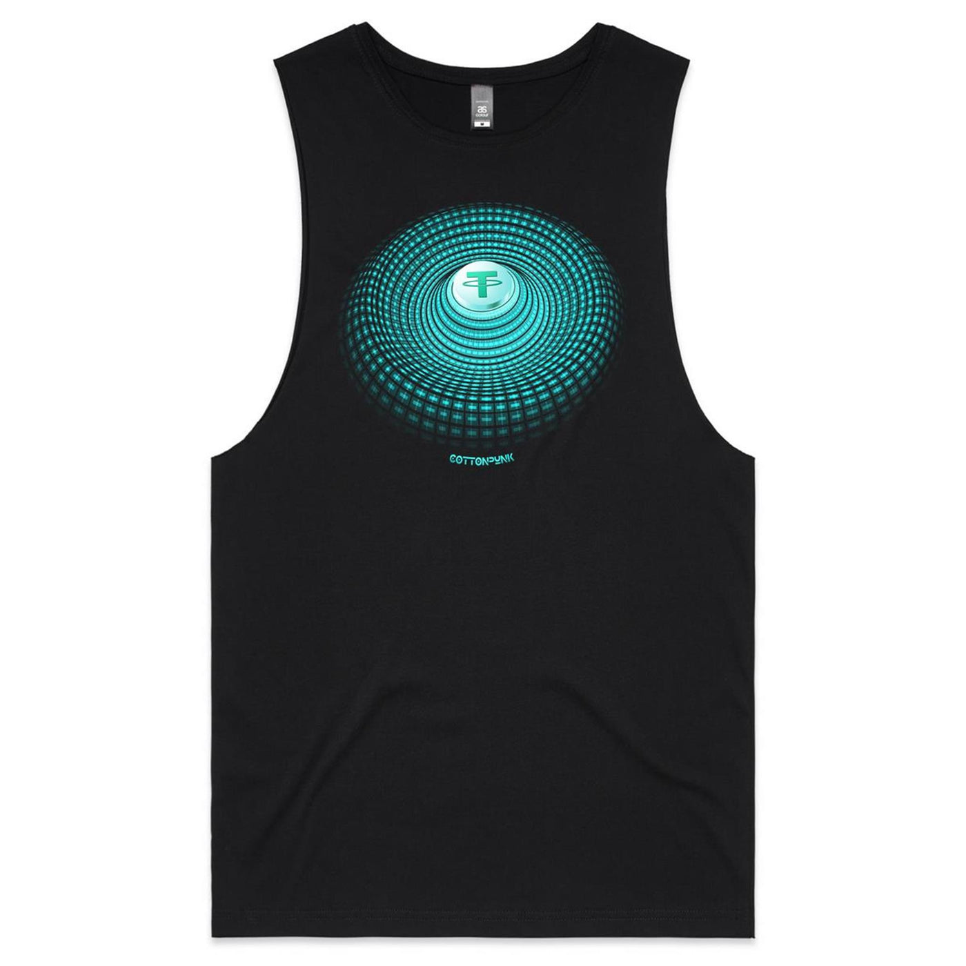 TETHER III - Mens Sleeveless T-Shirt - FRONT PRINT