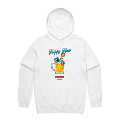 IS IT STILL HAPPY HOUR? - Mens Pocket Hoodie - FRONT PRINT