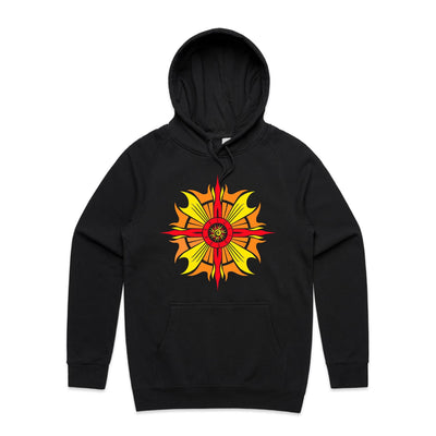 SUNDANCE II - Mens Pocket Hoodie - FRONT PRINT