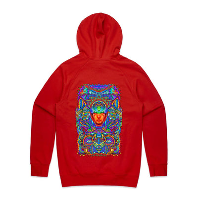 DEATH OF THE EGO - Mens Pocket Hoodie - BACK PRINT