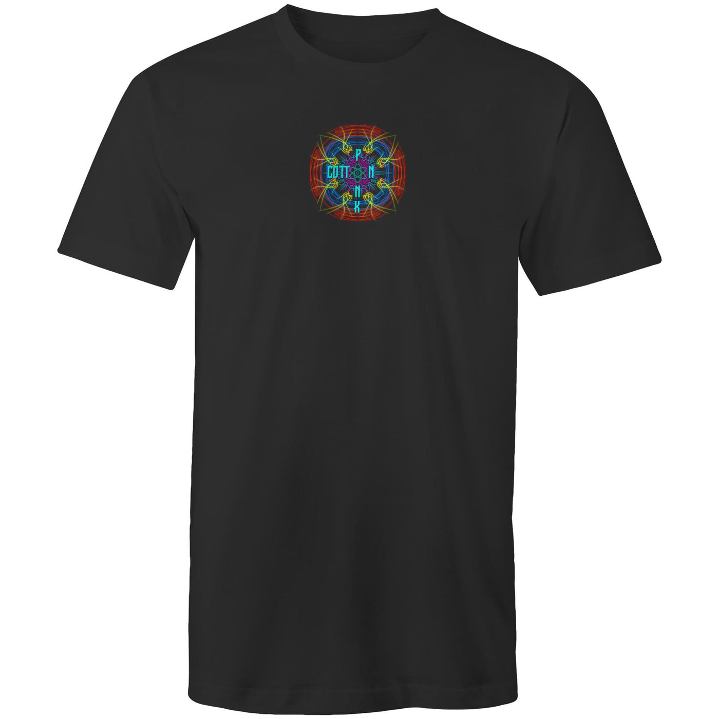 COSMIC ENERGY INFERNO - Mens T-Shirt - BACK PRINT