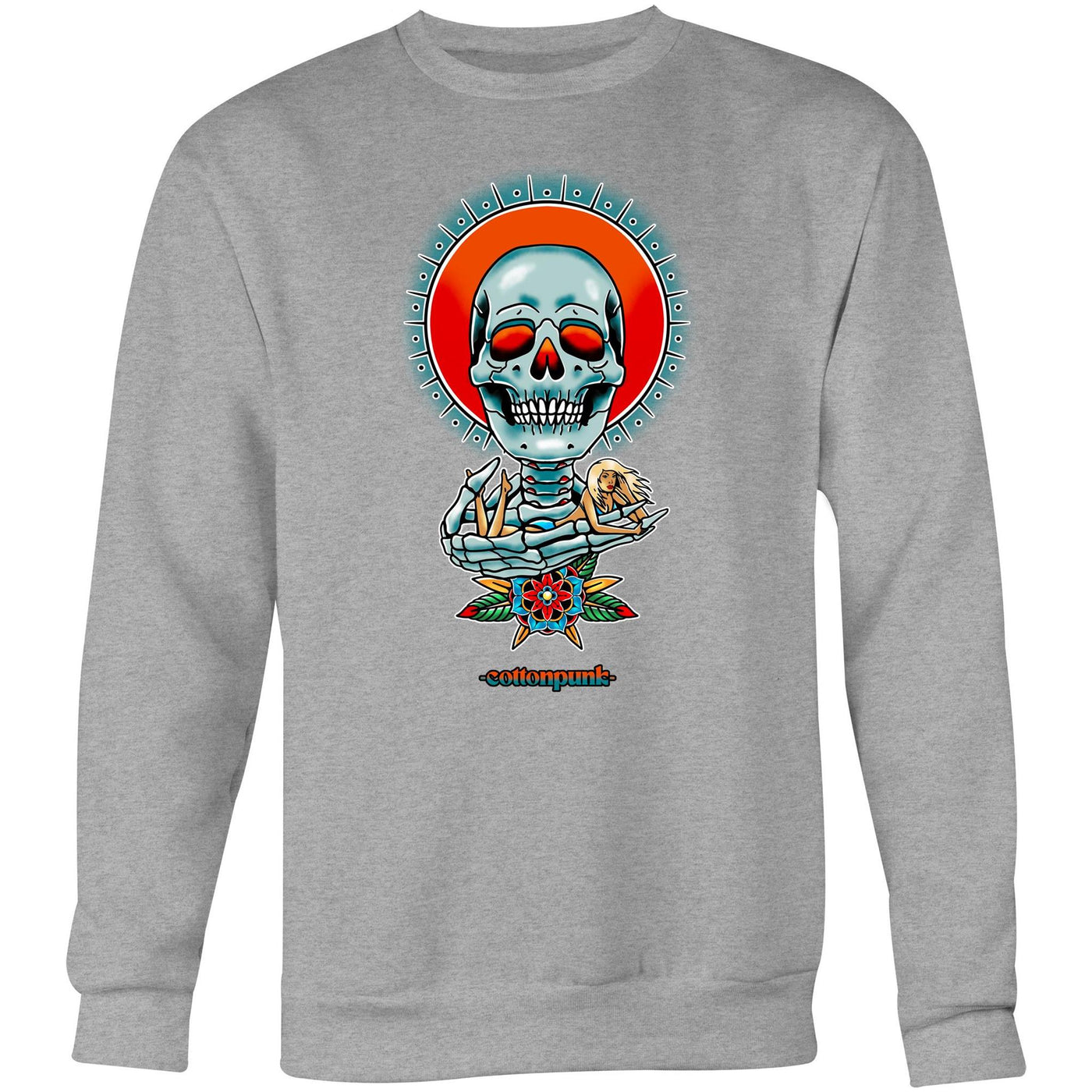 HAVE A NICE DEATH - Mens Sweatshirt - FRONT PRINT