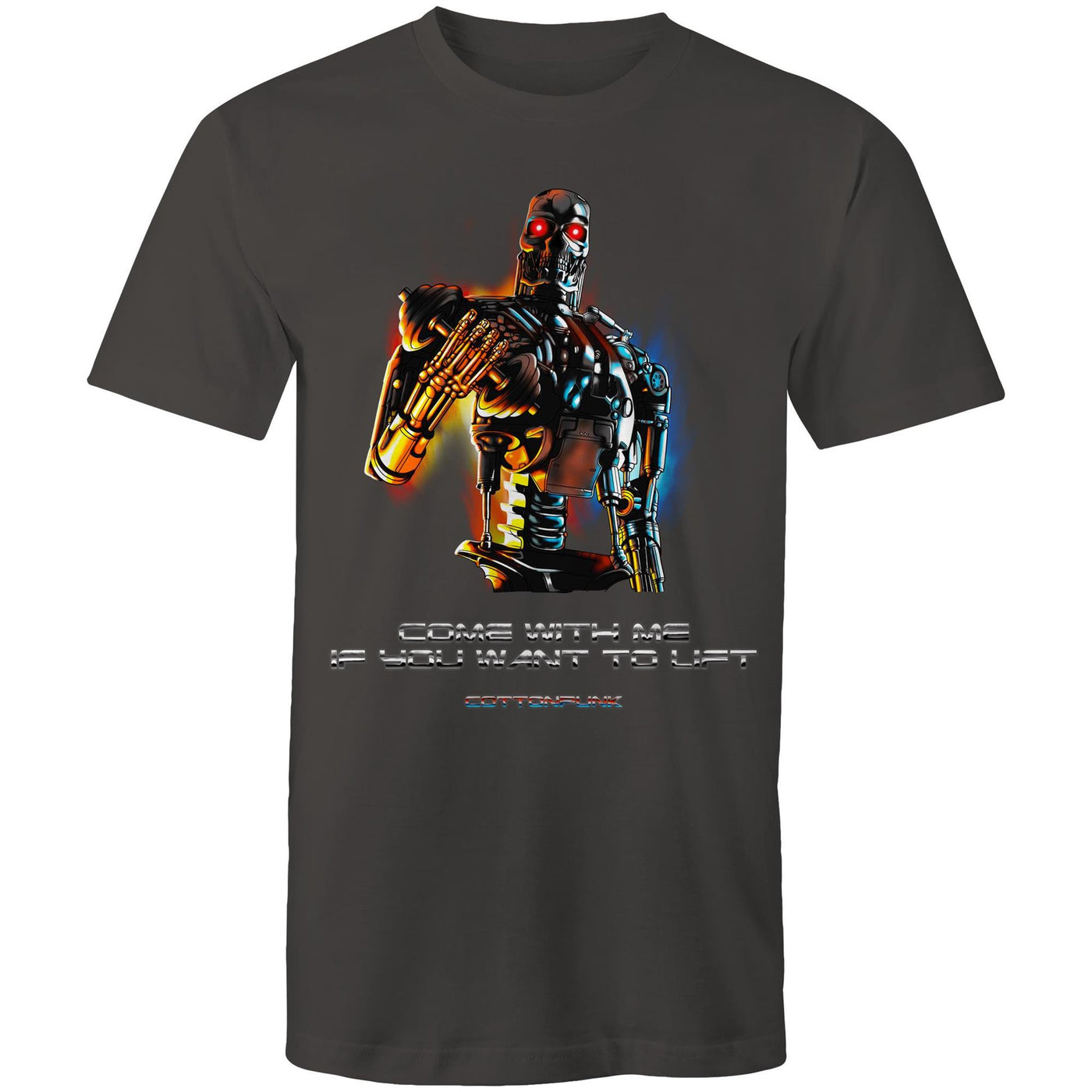 COME WITH ME - Mens T-Shirt - FRONT PRINT