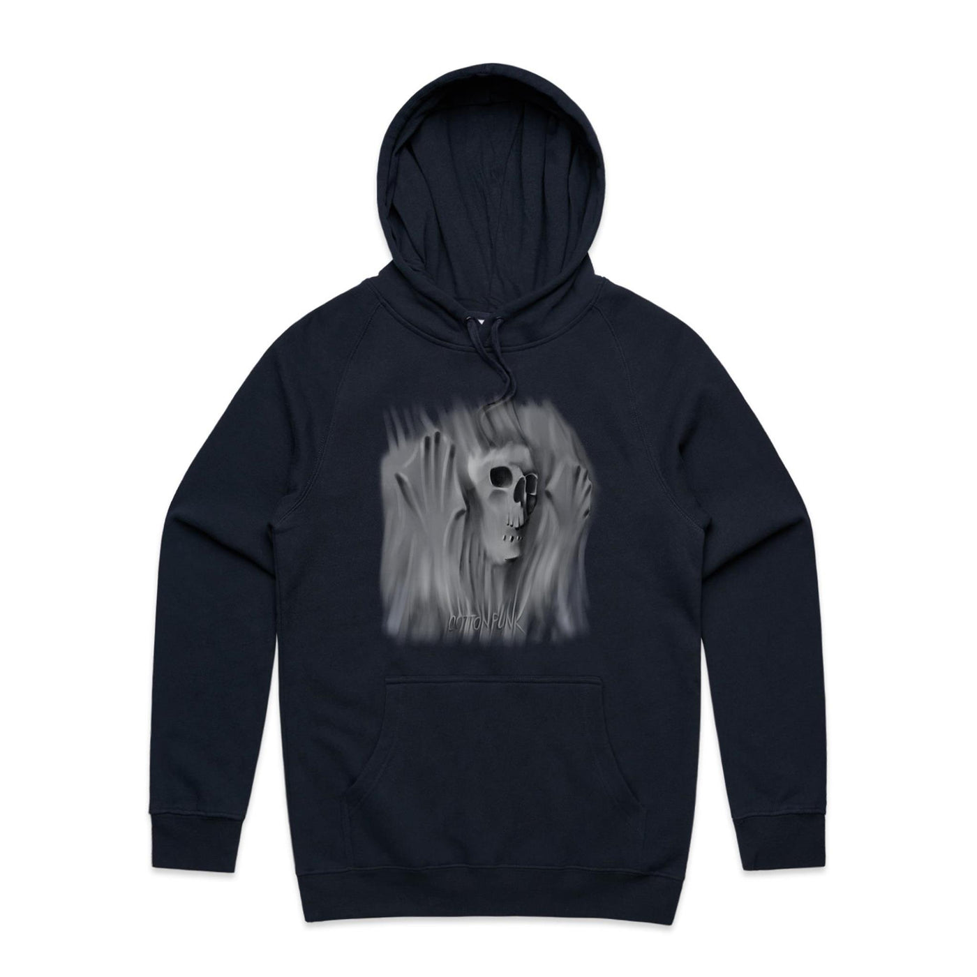 HERE'S JOHNNY - Mens Pocket Hoodie - FRONT PRINT