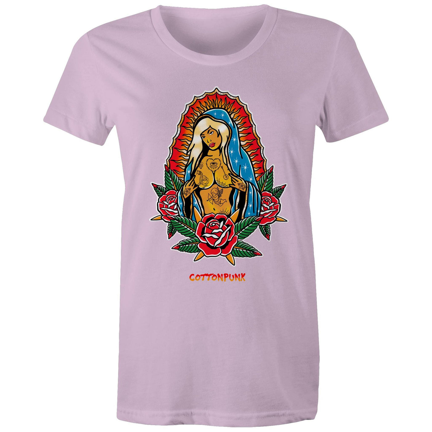 PRAY FOR BETTER TIMES (W) - Womens T-Shirt - FRONT PRINT