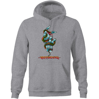 TAKE MY HAND - Mens Pocket Hoodie - FRONT PRINT