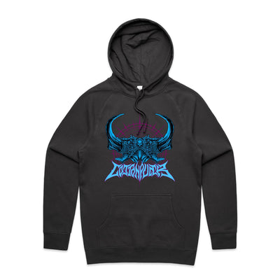 BLACK SPELL II - Mens Pocket Hoodie - FRONT PRINT