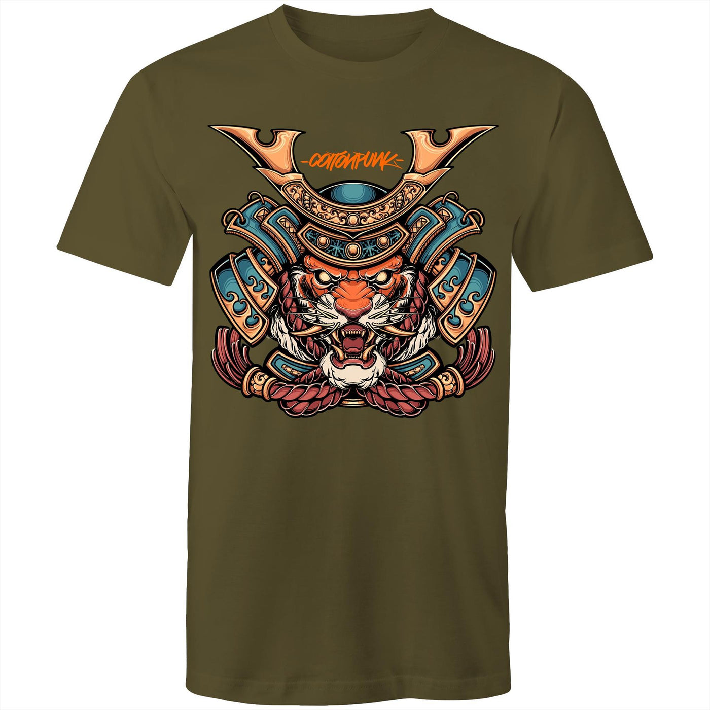 SPIRIT TIGER - Mens T-Shirt - FRONT PRINT