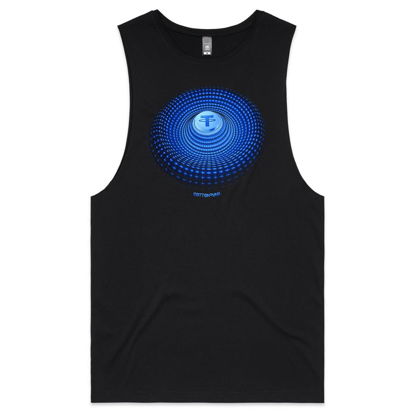 TETHER - Mens Sleeveless T-Shirt - FRONT PRINT