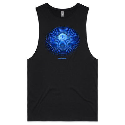 TETHER - Mens Sleeveless T-Shirt - FRONT PRINT