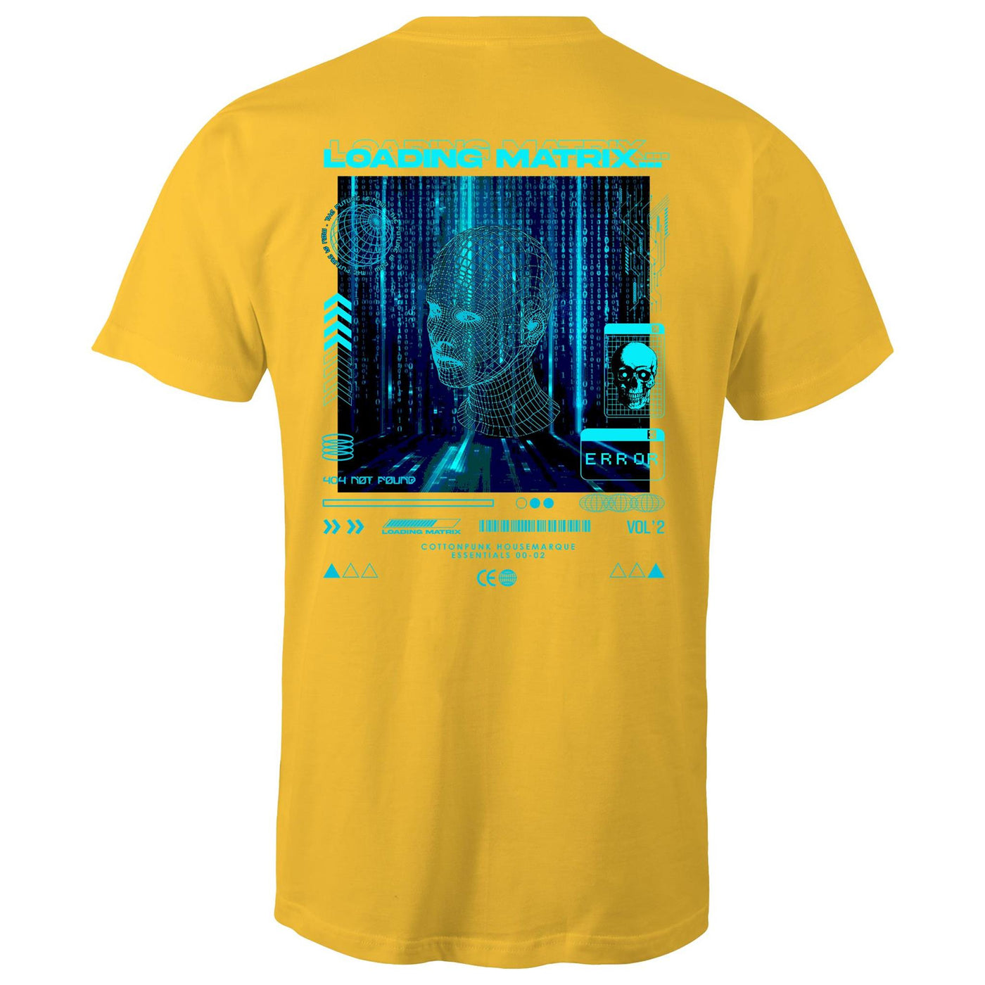 LOADING MATRIX - Mens T-Shirt - BACK PRINT