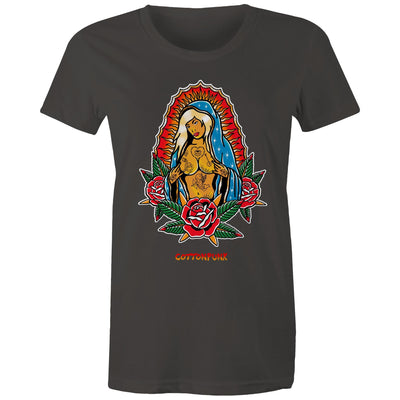 PRAY FOR BETTER TIMES (W) - Womens T-Shirt - FRONT PRINT