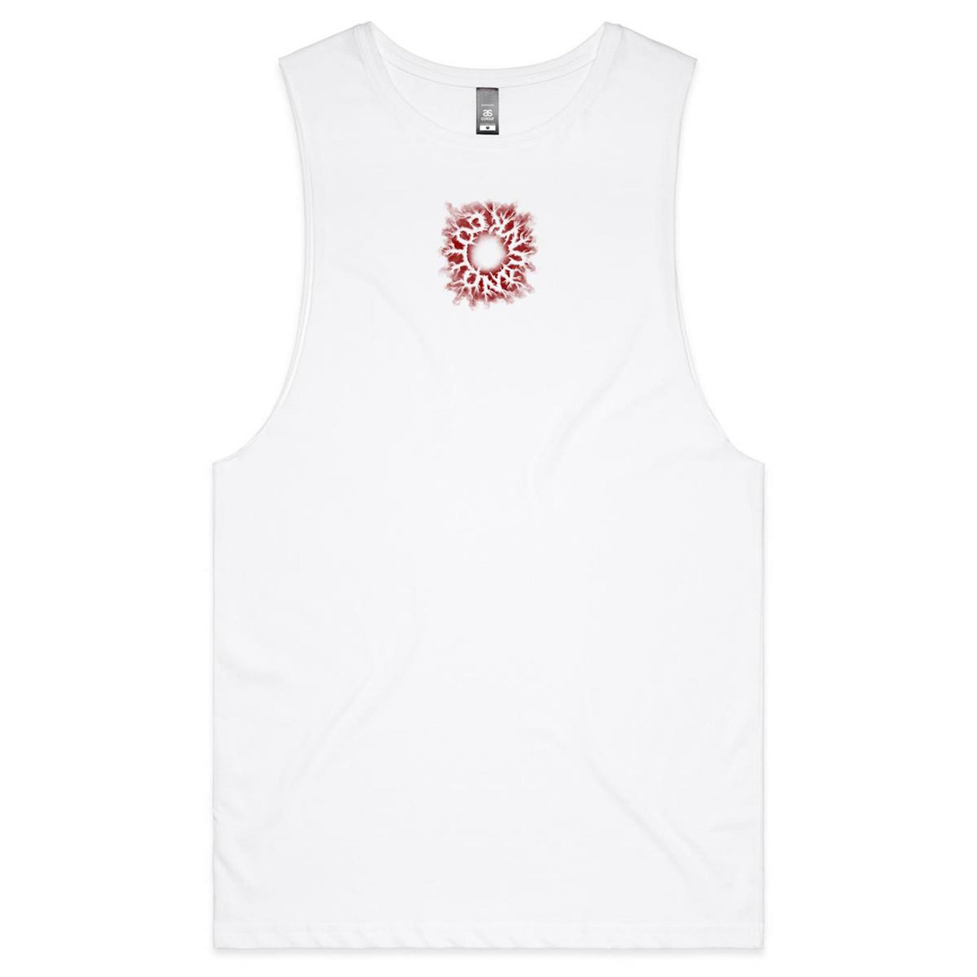 PIERCED SOUL - Mens Sleeveless T-Shirt - BACK PRINT