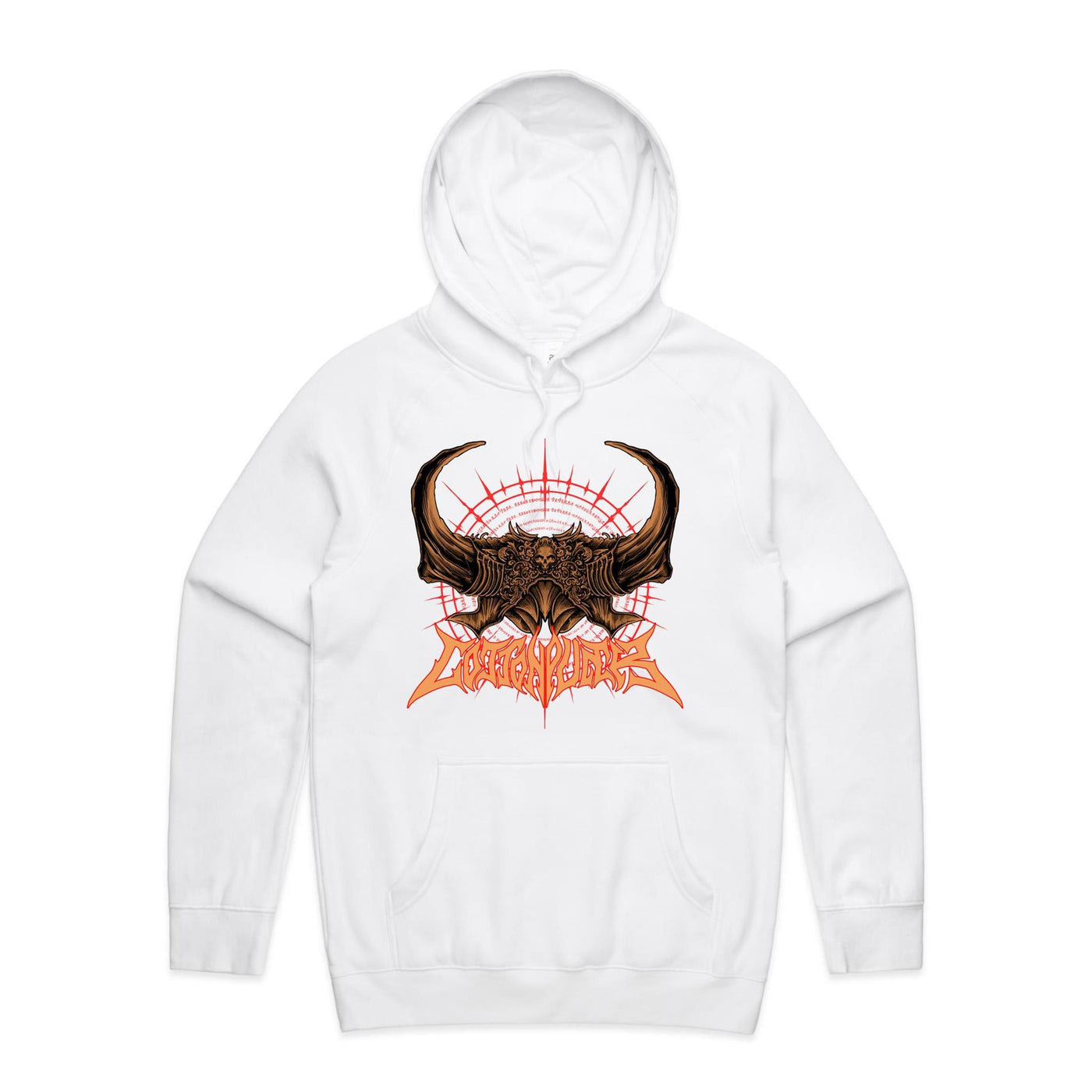 BLACK SPELL IV - Mens Pocket Hoodie - FRONT PRINT