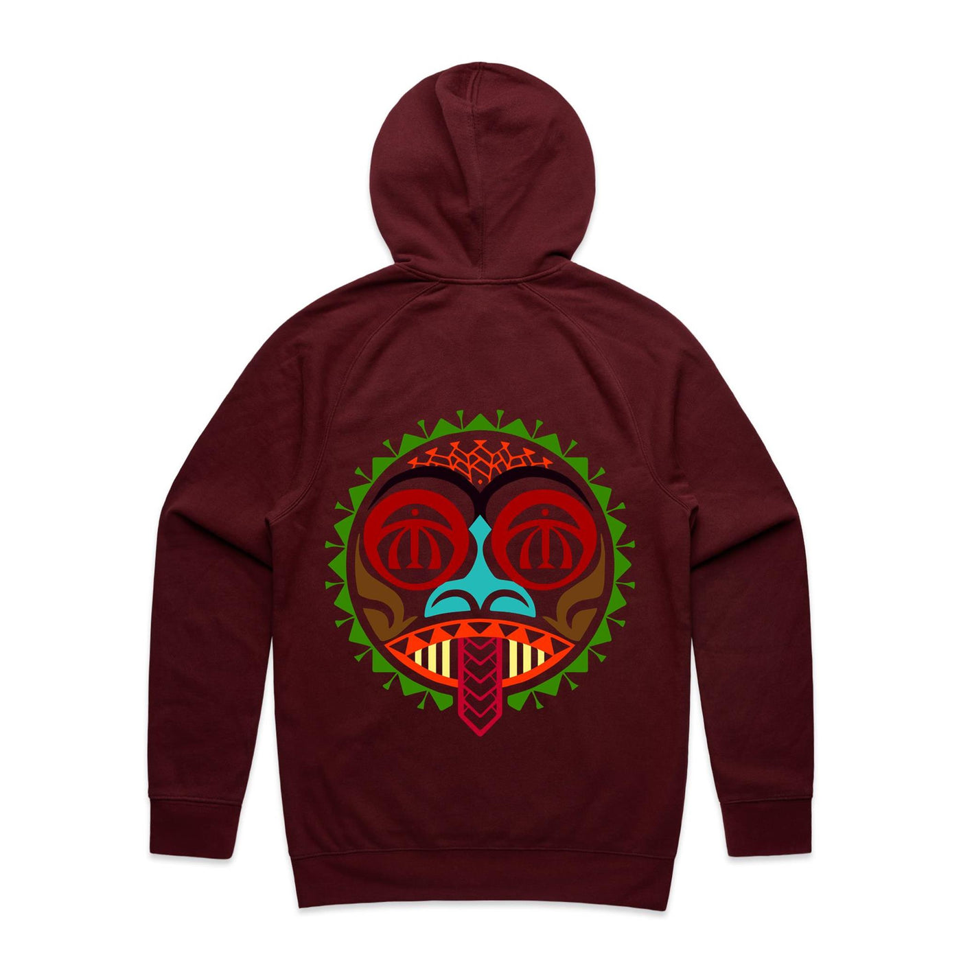 SYCHO (R) - Mens Pocket Hoodie - BACK PRINT