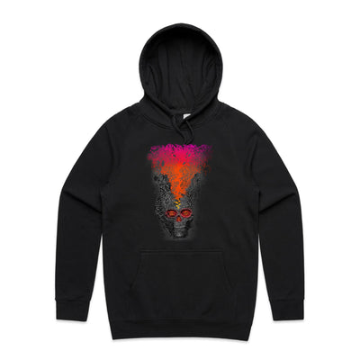 DIGITAL DETOX - Mens Pocket Hoodie - FRONT PRINT