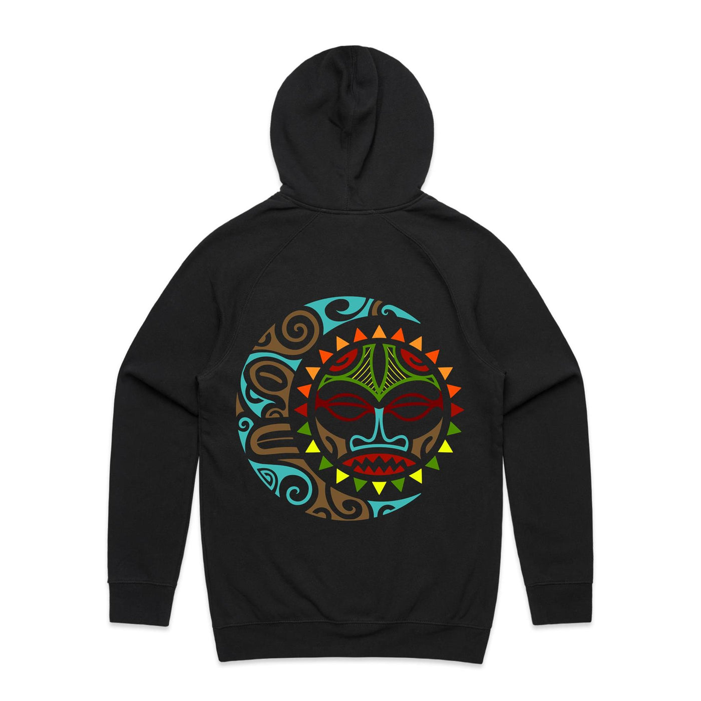 TANTRUM (R) - Mens Pocket Hoodie - BACK PRINT