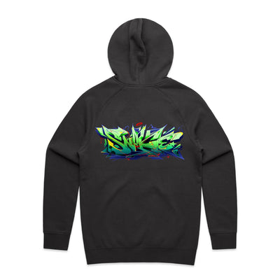 SNAKE (R) - Mens Pocket Hoodie - BACK PRINT