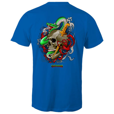 SNAKE - Mens T-Shirt - BACK PRINT