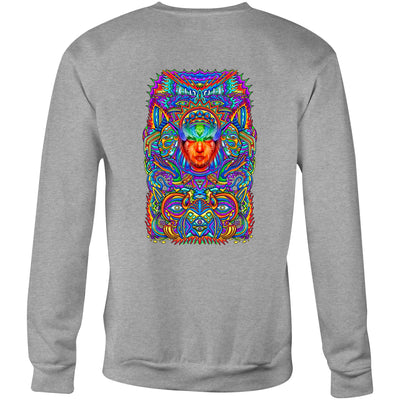 DEATH OF THE EGO - Mens Sweatshirt - BACK PRINT