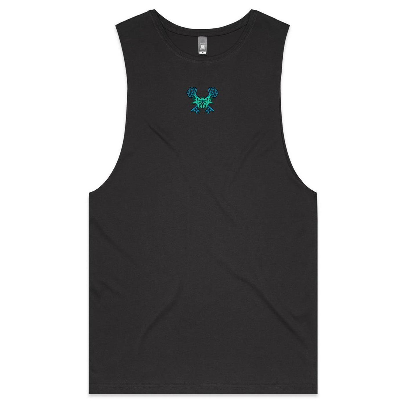 KEYMASTER II - Mens Sleeveless T-Shirt - BACK PRINT