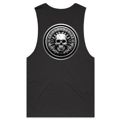 HEAVY METAL - Mens Sleeveless T-Shirt - BACK PRINT